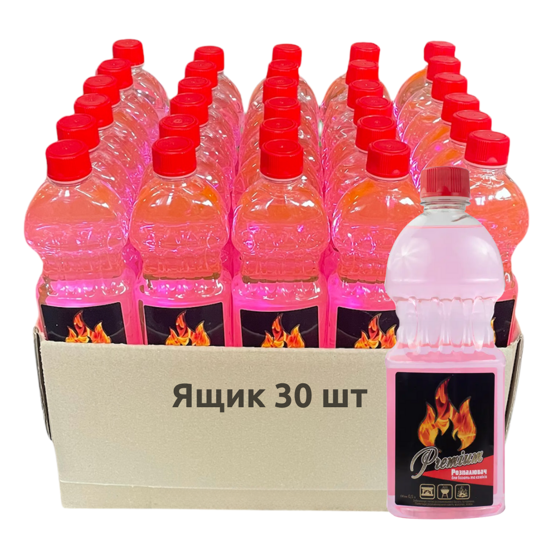 Жидкость для розжига 0,5 л 30 шт. (22002-36) Жидкость для розжига 0,5 л 30 шт. (22002-36)