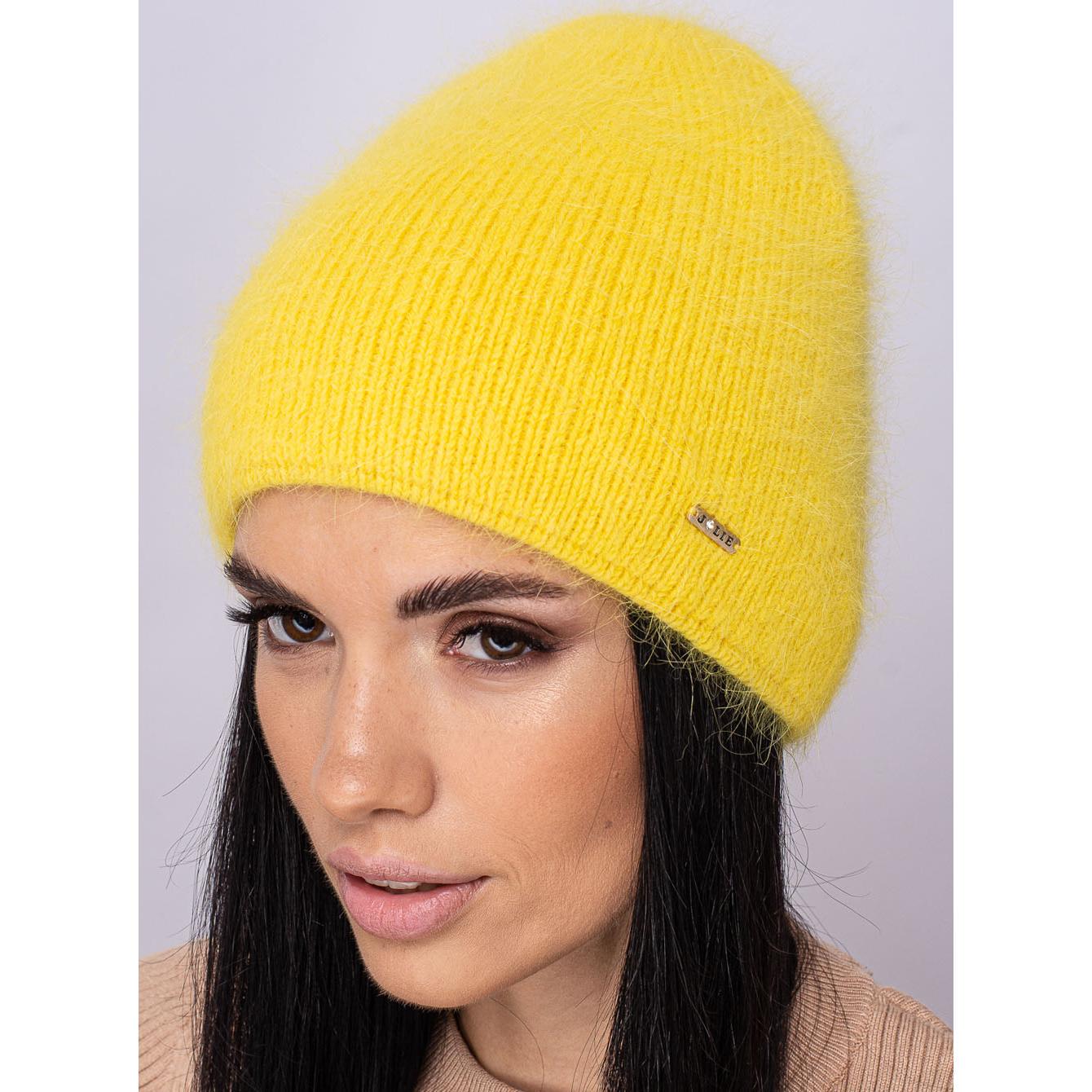 Шапка женская удлиненная Leks Надия one size Солнечный