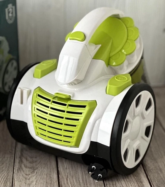 Пылесос колбовой Rainberg RB-651TB циклонный 2500W с турбощеткой без мешка 3,0 л Белый (2321768053) - фото 2 Пылесос колбовой Rainberg RB-651TB циклонный 2500W с турбощеткой без мешка 3,0 л Белый (2321768053) - фото 2