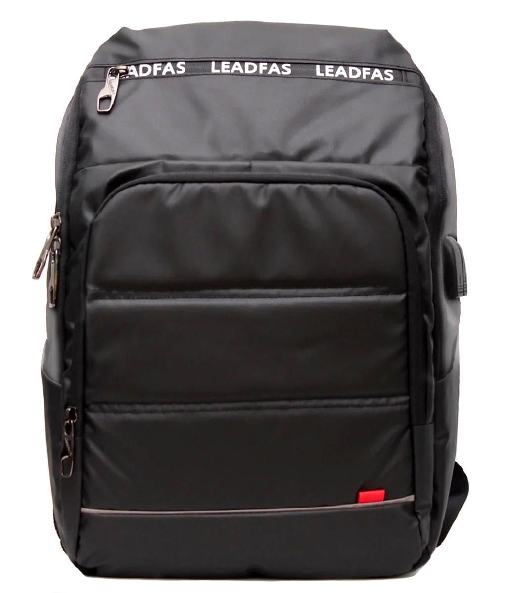 Рюкзак LEADFAS Чорно-серый (R000275)