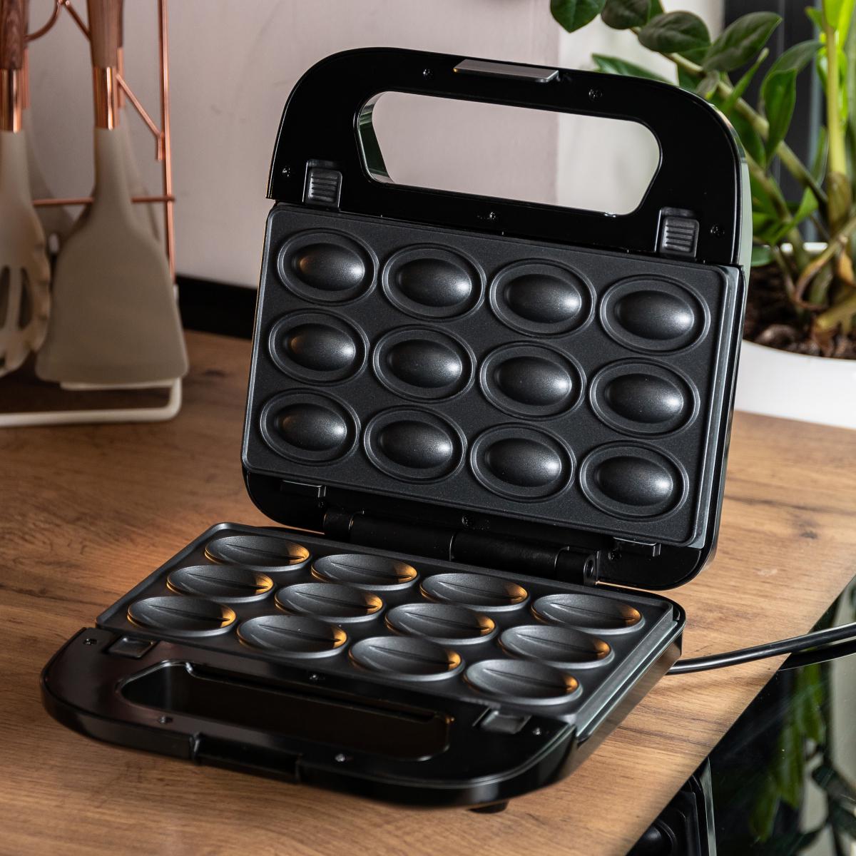 Мультипекар Sokany 08063 на 7 пластин з антипригарним покриттям Хром - фото 12