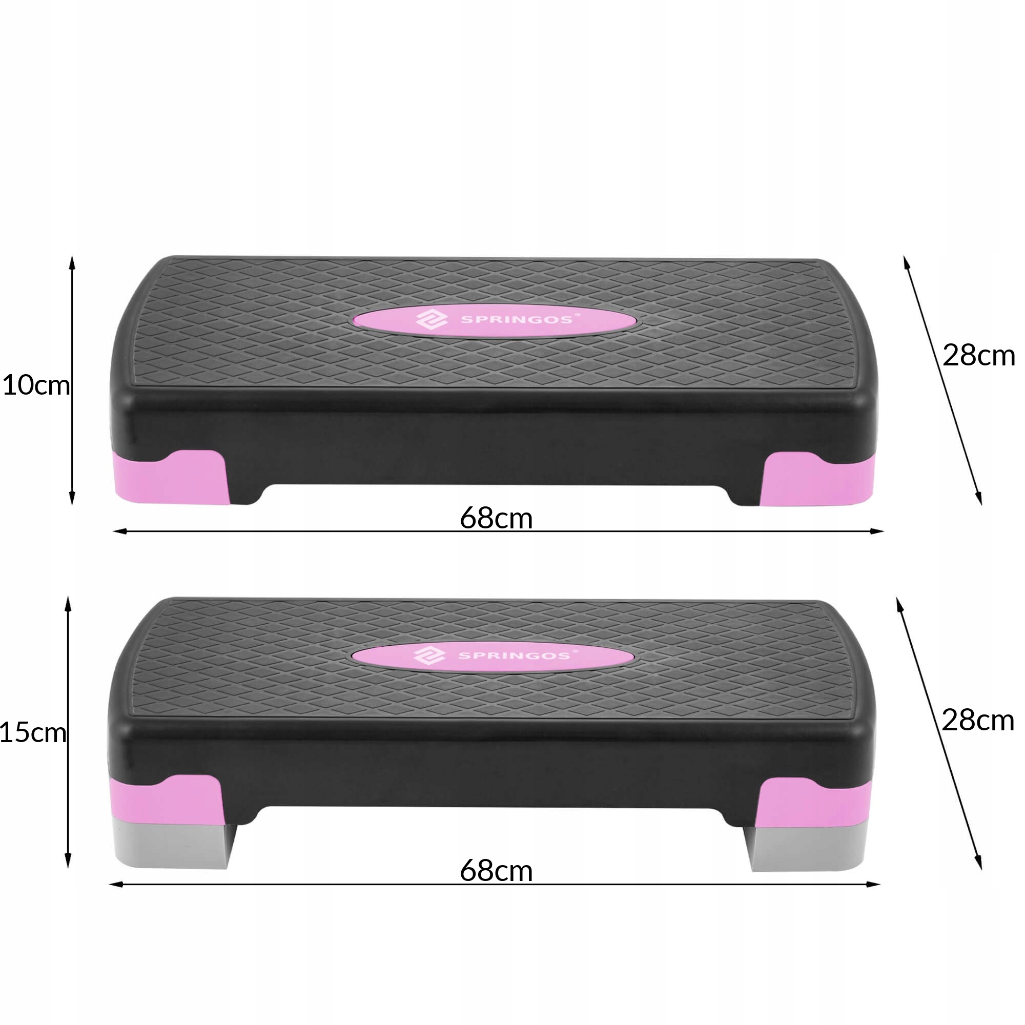 Степ-платформа Springos 2-ступенчатая FA0204 - фото 3 Степ-платформа Springos 2-ступенчатая FA0204 - фото 3