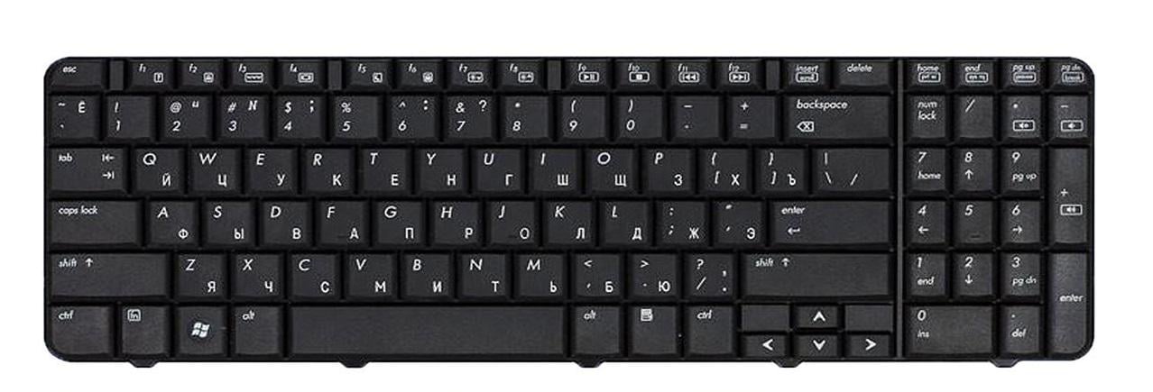 Клавиатура для ноутбука HP Presario CQ60Z матовая (496771-251)