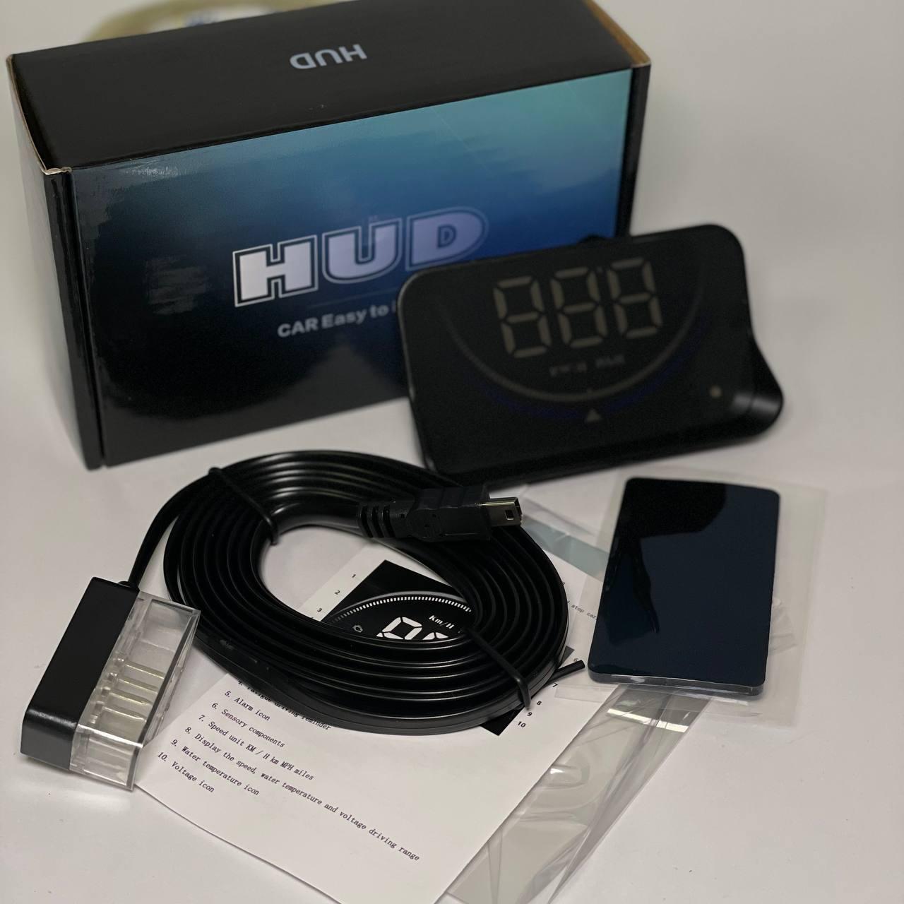 Проекция на лобовое стекло obd2 Hud дисплей скорости в машину спидометр (M8) - фото 4 Проекция на лобовое стекло obd2 Hud дисплей скорости в машину спидометр (M8) - фото 4