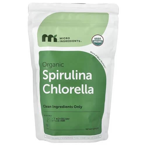 Спирулина Micro Ingredients Organic Spirulina Chlorella 720 табл. (MII-61647)