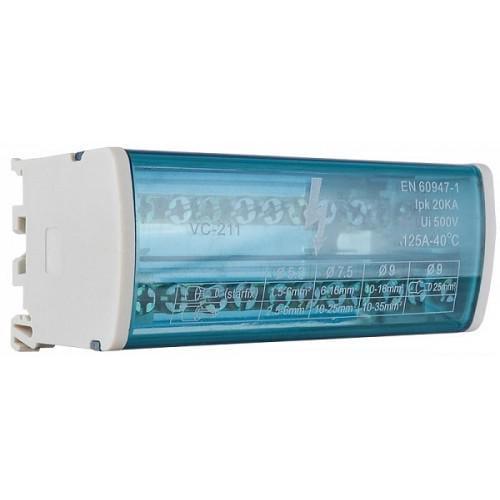 Шина нулевая АСКО-УКРЕМ в корпусе 2х11 (28680099)