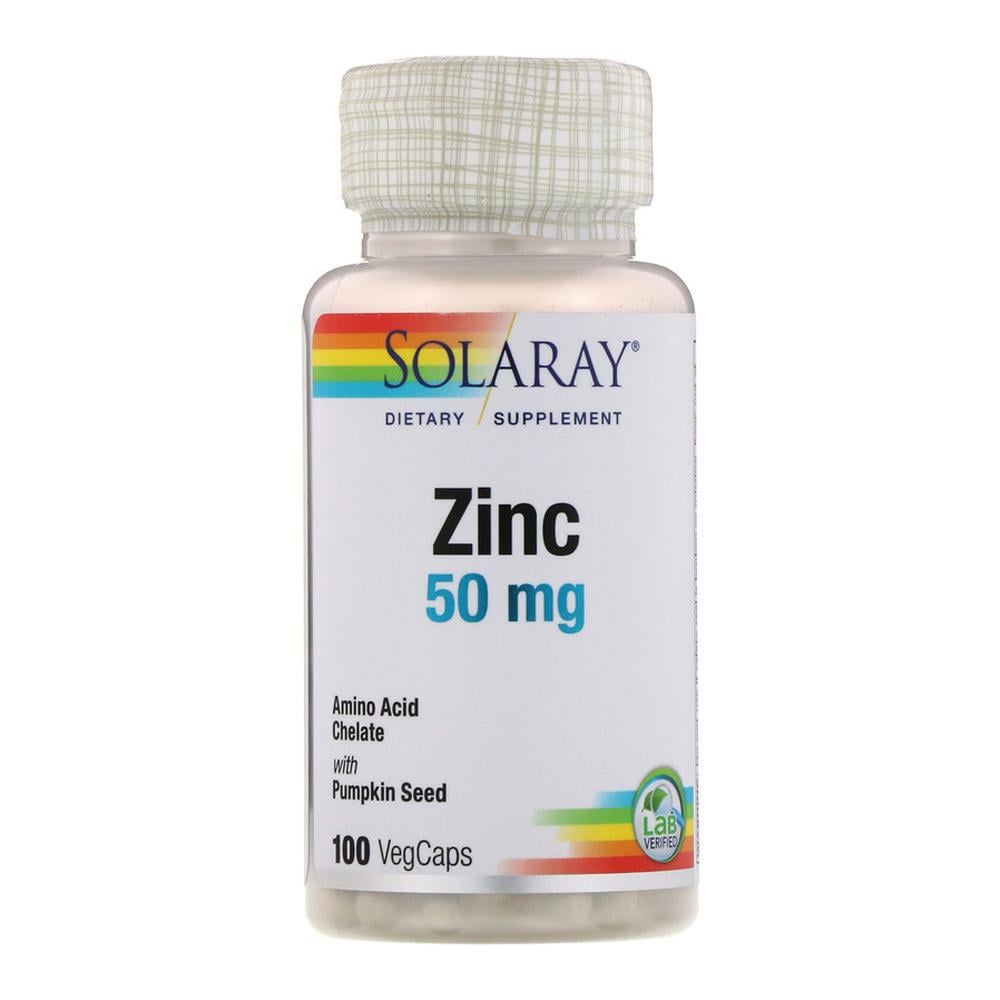 Цинк Zinc 50 mg 100 Veggie caps