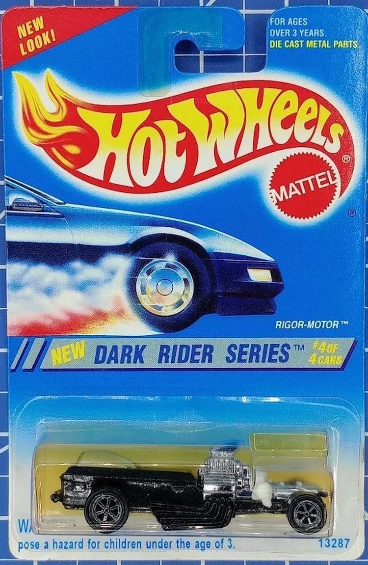 Игрушечная машинка Hot Wheels Rigor-Motor 1995 Dark Rider №300 (13287)
