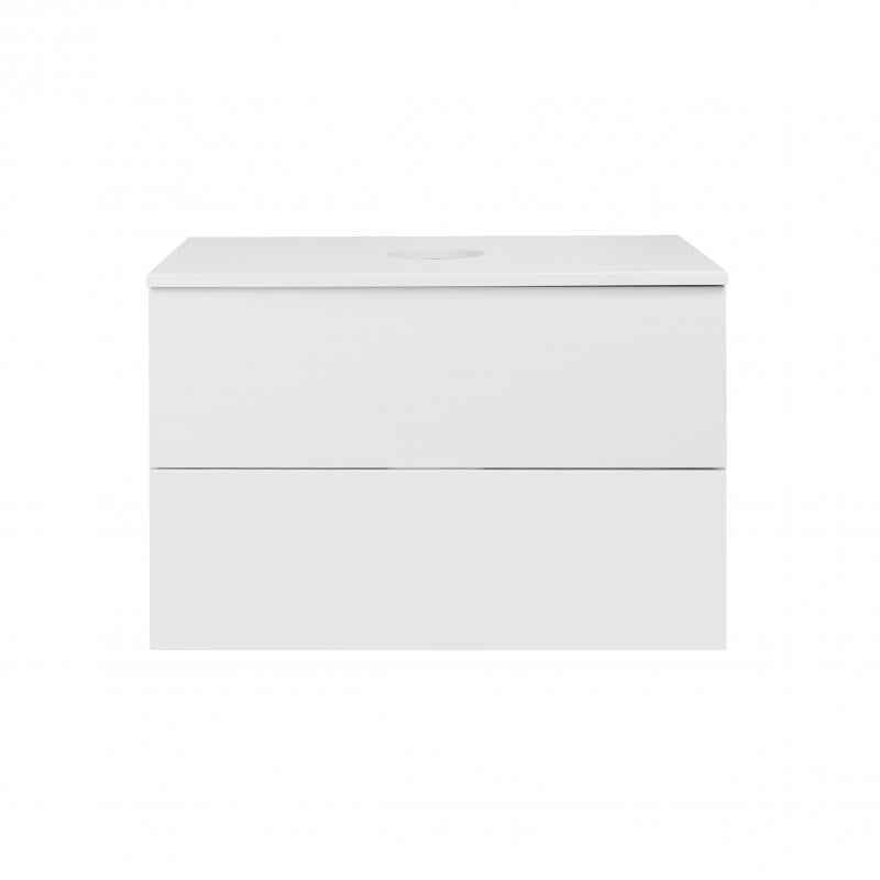 Тумба підвісна Q-tap Tern зі стільницею White (QT1779TPL701W)