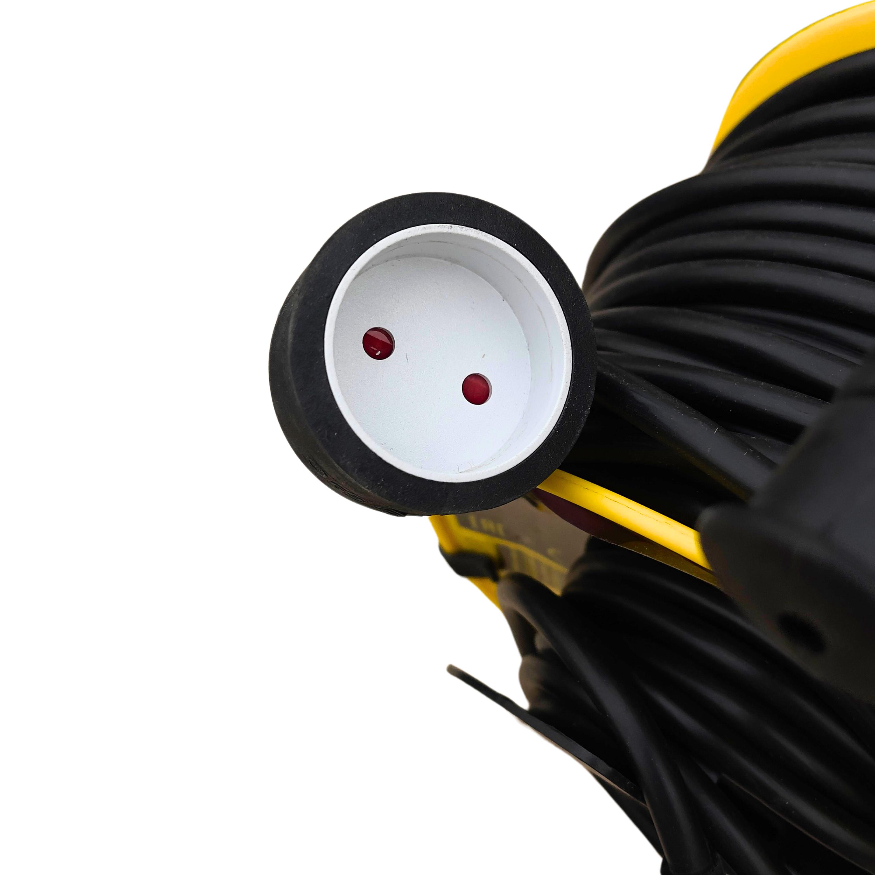 Подовжувач на котушці DOZER 2х2,5 з виносною розеткою 25 м (А0057672) - фото 3