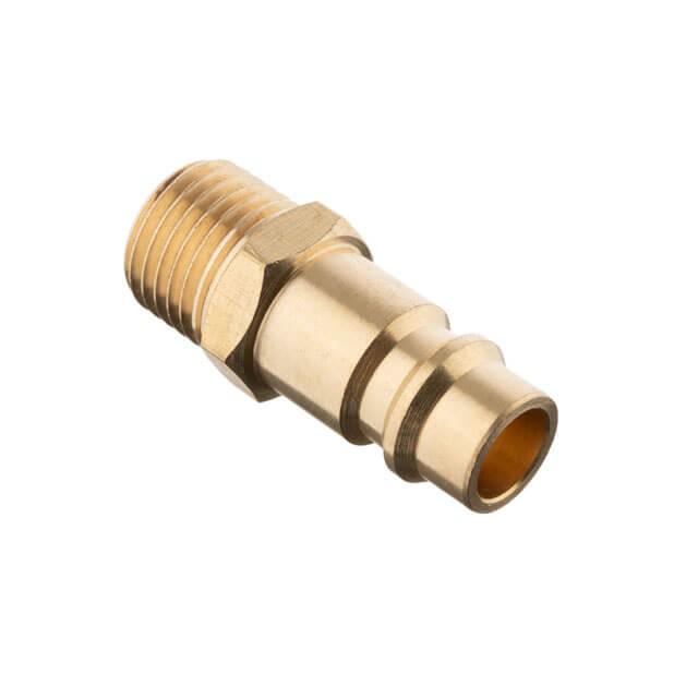 Перехідники Intertool PT-5820 з зовнішнім різьбленням 1/4" на швидкороз'ємне з'єднання 50 шт. (9497070)