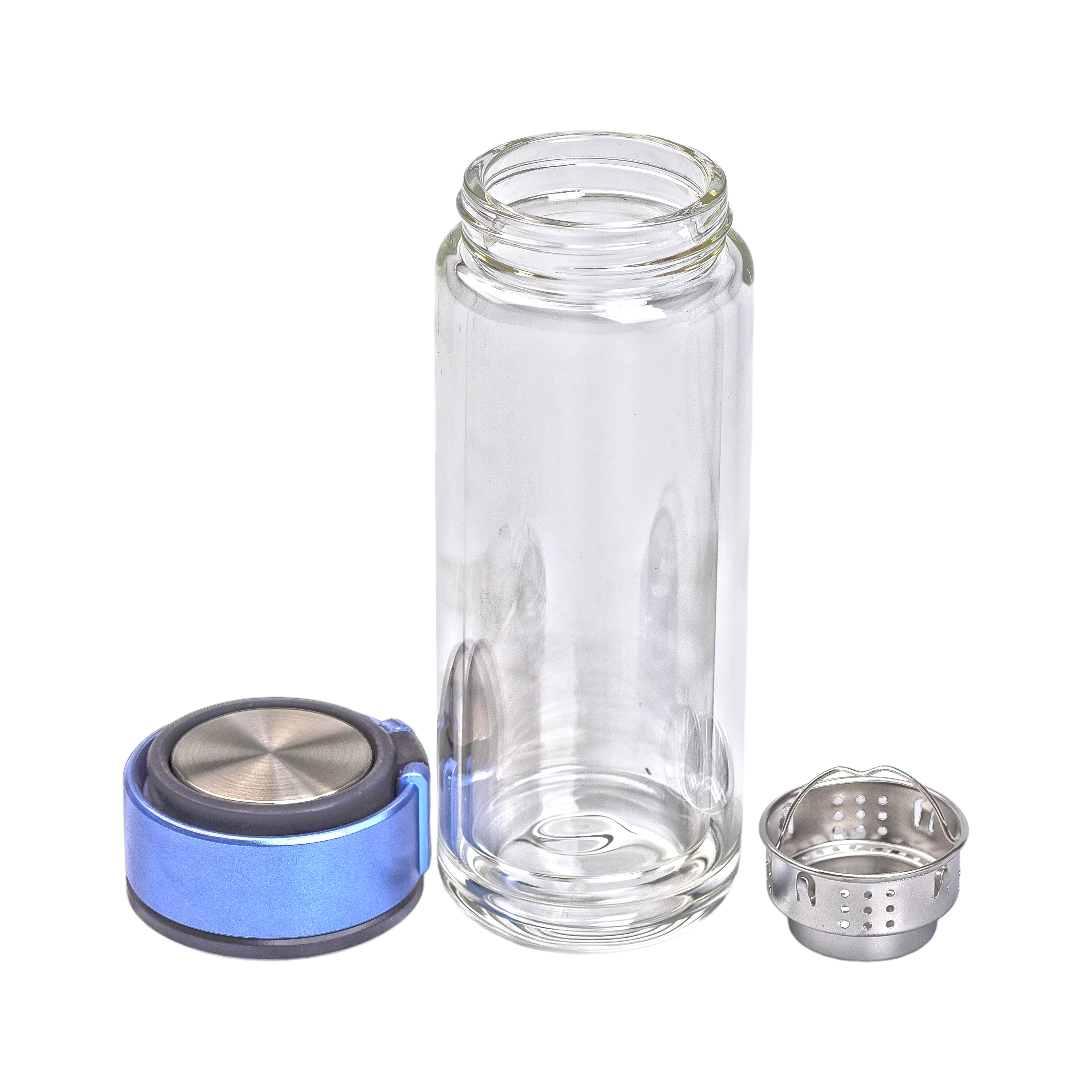 Термос для напитков YIWU с двойными стенками и ситечком 300 мл Синий (147-107-HP-14-39BL) - фото 5 Термос для напитков YIWU с двойными стенками и ситечком 300 мл Синий (147-107-HP-14-39BL) - фото 5