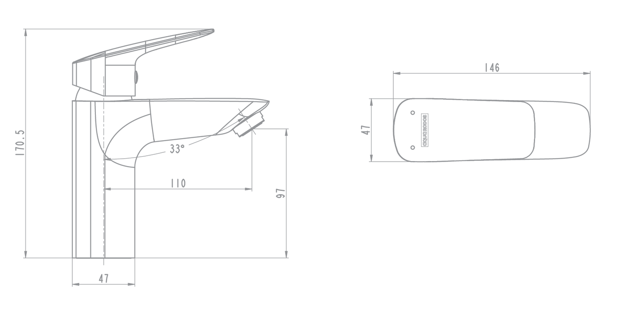 Смеситель для раковины Imperial 91383 с донным клапаном - фото 5
