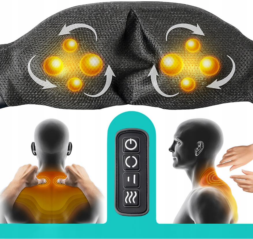 Массажер для шеи Maltec (11099712) - фото 8 Массажер для шеи Maltec (11099712) - фото 8