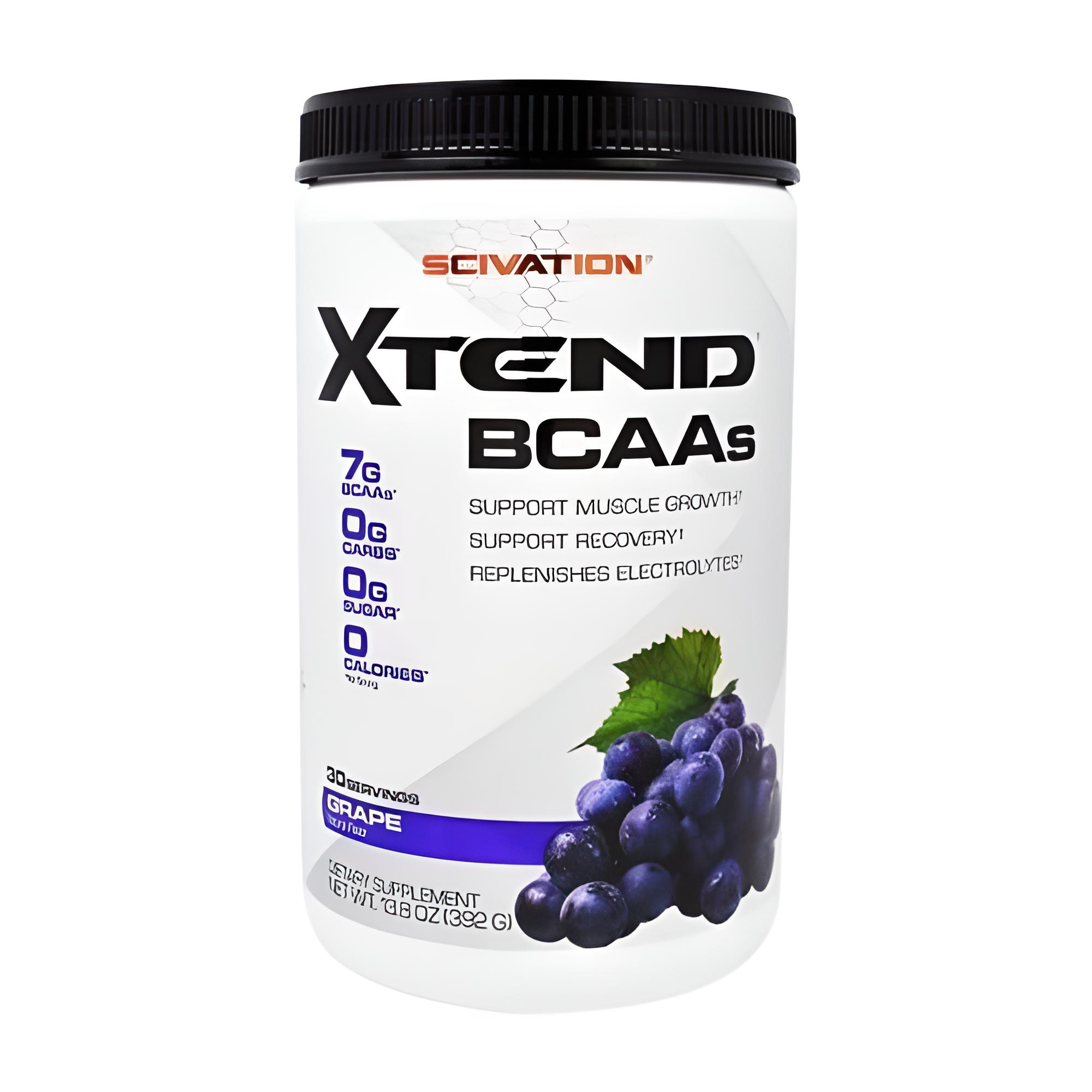 Аминокислота BCAA для спорта Scivation Xtend BCAAs 392 г 30 порций Grape