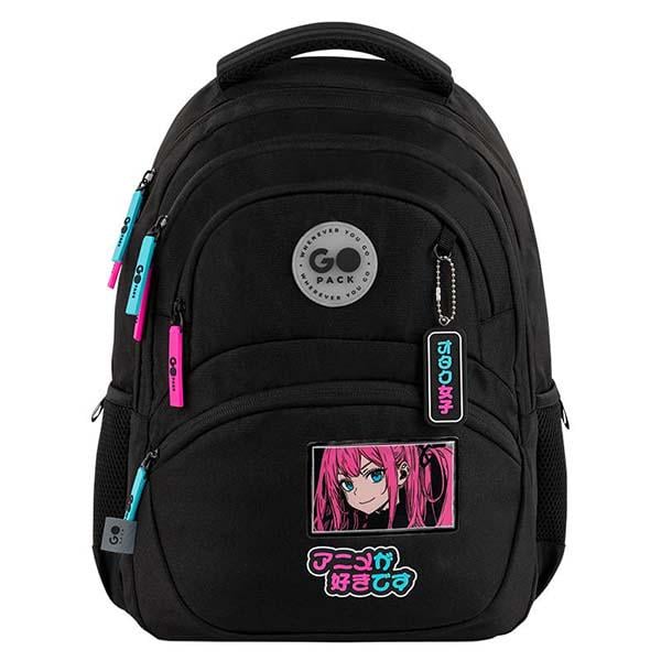 Рюкзак школьный GoPack Anime girl 40х30х15 см (ЦБ-00041647)