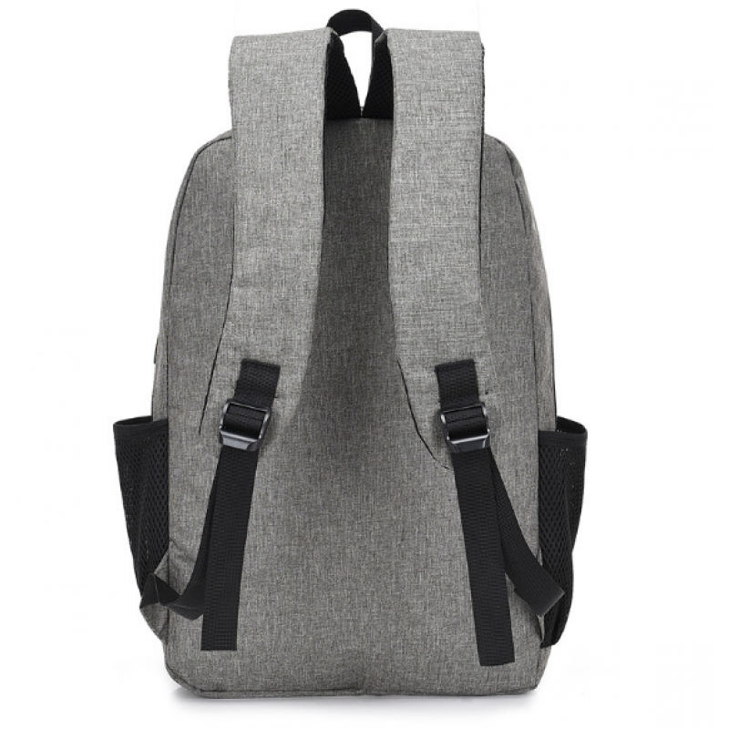 Рюкзак чоловічий анти злодій 46х36х14 см Сірий (533) - фото 3 Рюкзак чоловічий анти злодій 46х36х14 см Сірий (533) - фото 3