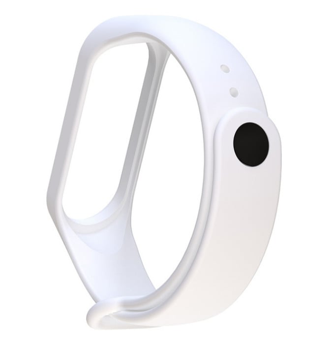 Силиконовый ремешок Primo для фитнес-браслета Xiaomi Mi Band 3 White (1060150915)