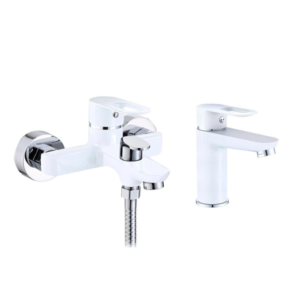 Набір змішувачів для ванни Lidz Latwa 001/Latwa 006 White (FRRS00052486)