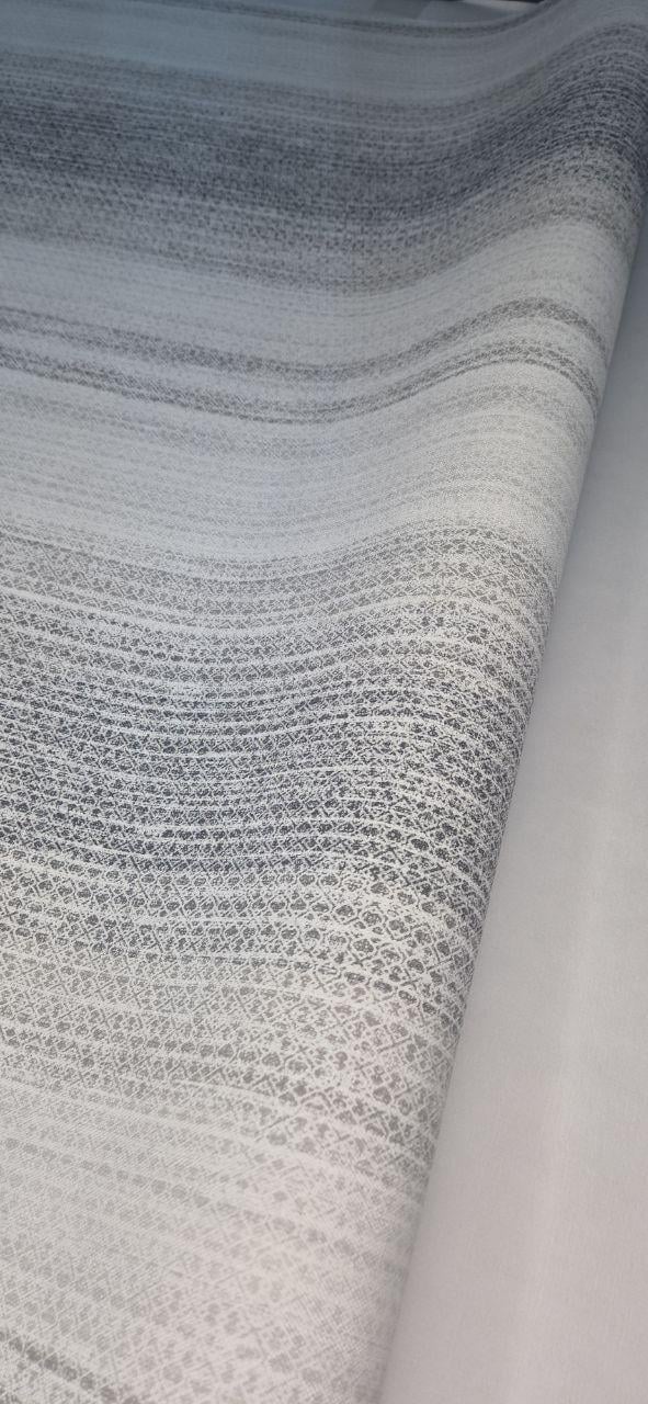 Шпалери вінілові Marburg 1032362 в смужку для спальні/вітальні/кабінету 10,05x1,06 м Сірий (2551107129) - фото 2