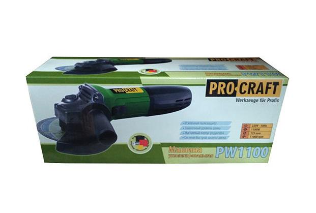 Болгарка Procraft PW1100 диск 125 мм - фото 7