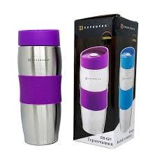 Термокружка Edenberg EB-621 380 мл Фиолетовый - фото 2 Термокружка Edenberg EB-621 380 мл Фиолетовый - фото 2