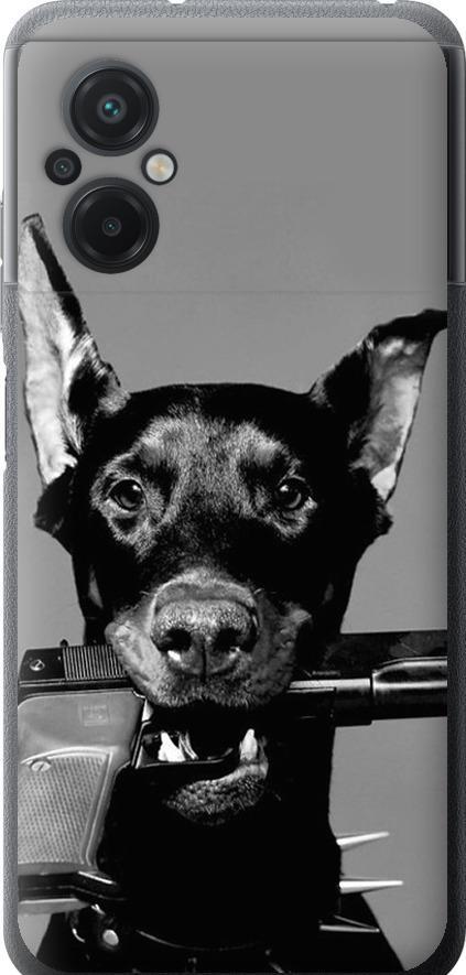 Чехол на Xiaomi Poco M5 Доберман (2745u-2767-42517) Чехол на Xiaomi Poco M5 Доберман (2745u-2767-42517)