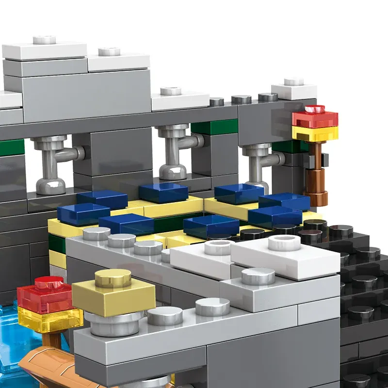 Конструктор Minecraft My World Портал в край з фігурками для дітей 437 дет. - фото 7 Конструктор Minecraft My World Портал в край з фігурками для дітей 437 дет. - фото 7