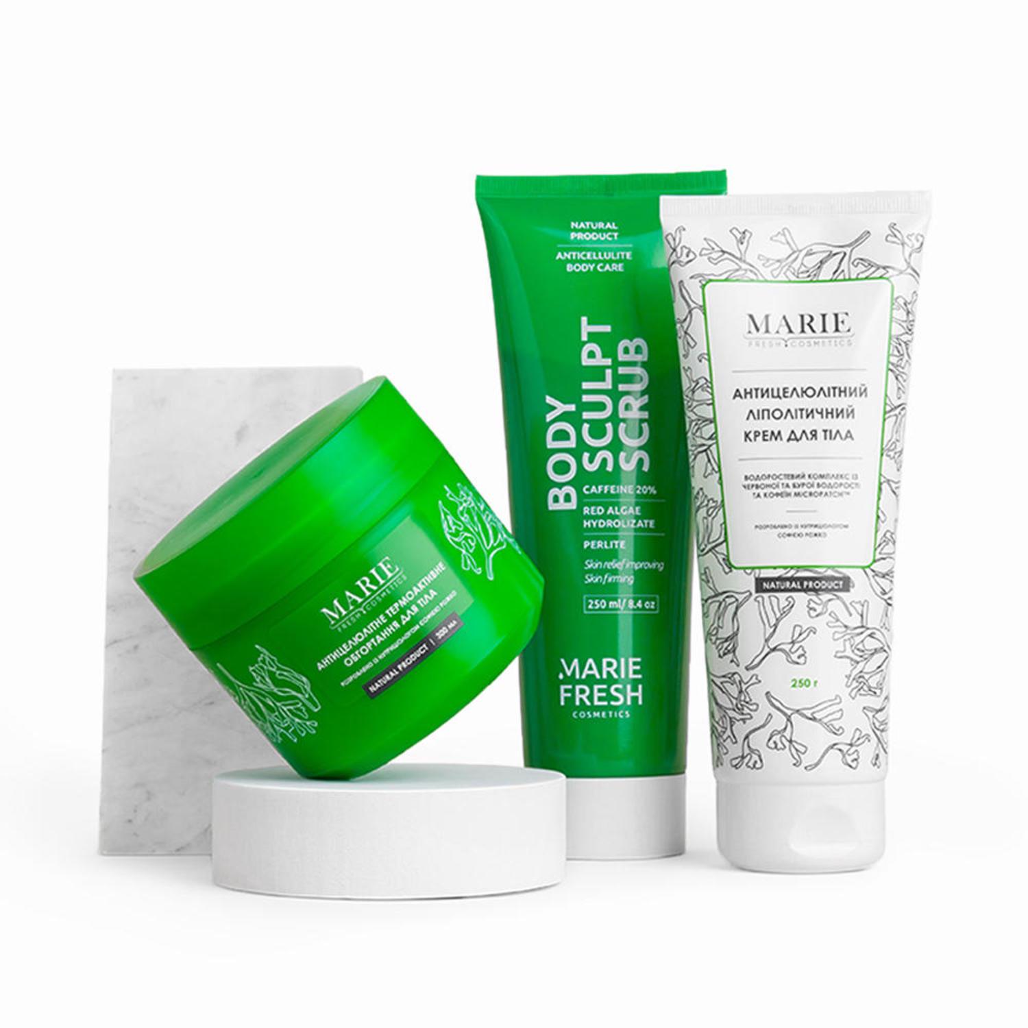 Набор для тела Marie Fresh Anti-cellulite Body Set (4820222772082)