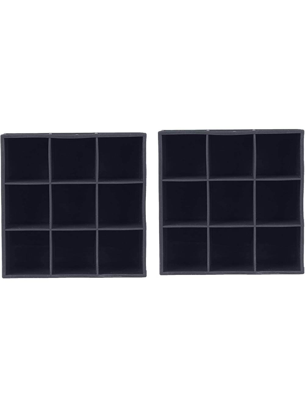 Форма для заморожування льоду Dexas Ice Cube 2 шт. 11х11 см Сірий (GCT1-432)