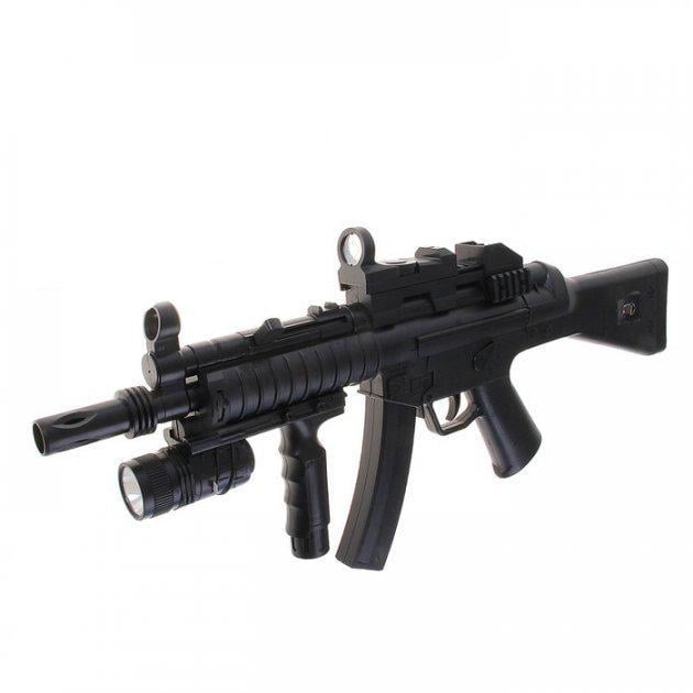 Автомат игрушечный пластиковый лазер/прицел/ручка с фонариком/шариками (HY015B) Автомат игрушечный пластиковый лазер/прицел/ручка с фонариком/шариками (HY015B)