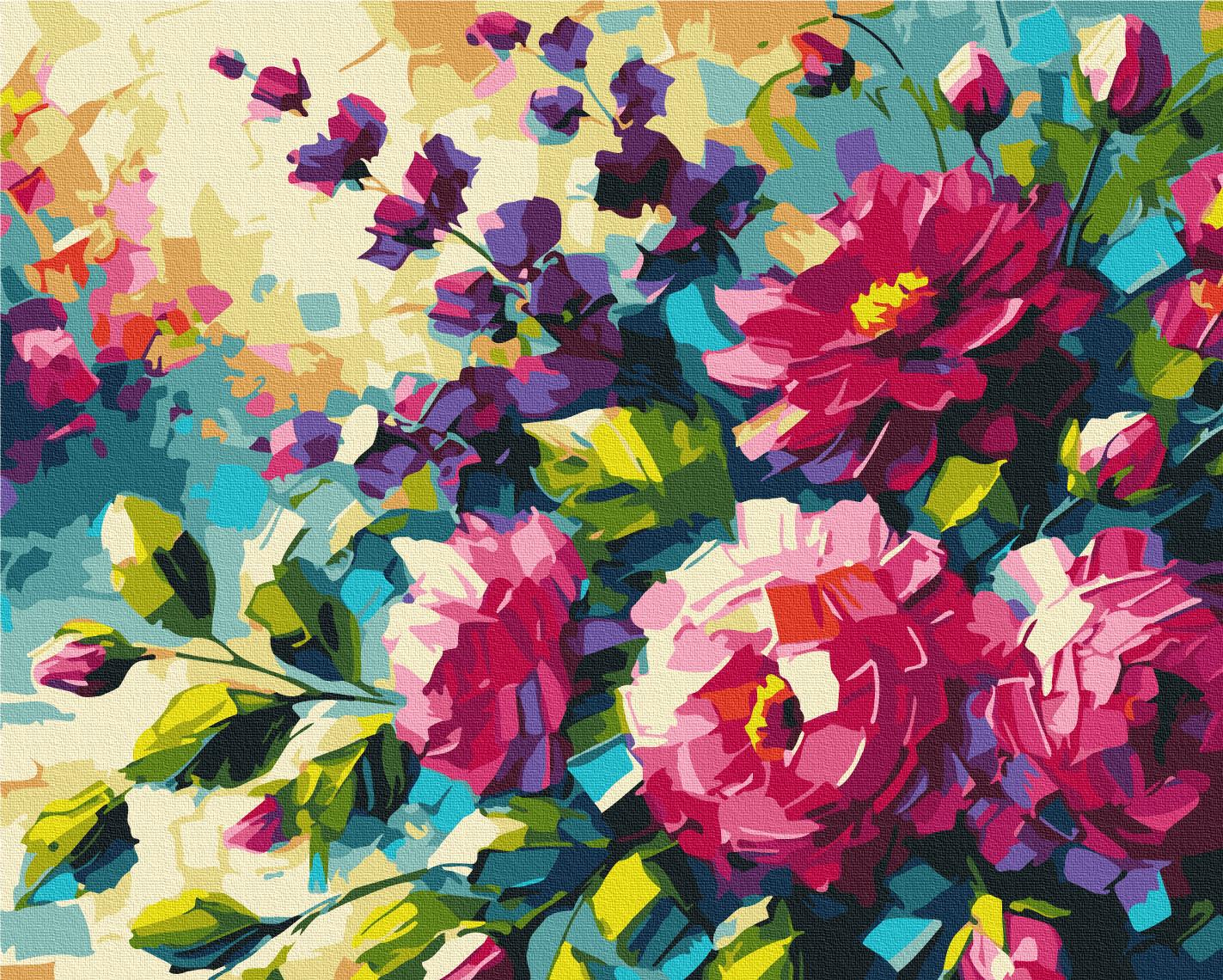 Картина по номерам Brushme Цветы лета 40x50 см (BS54159)