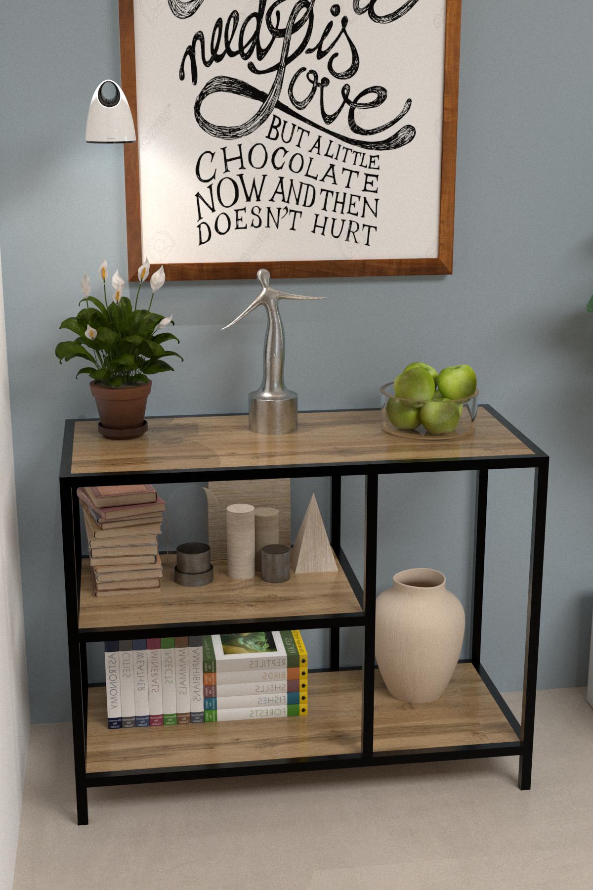 Консольный стол EcoLoft Вилария DSP-1190 Лофт Дуб Аппалачи (25775647) - фото 1