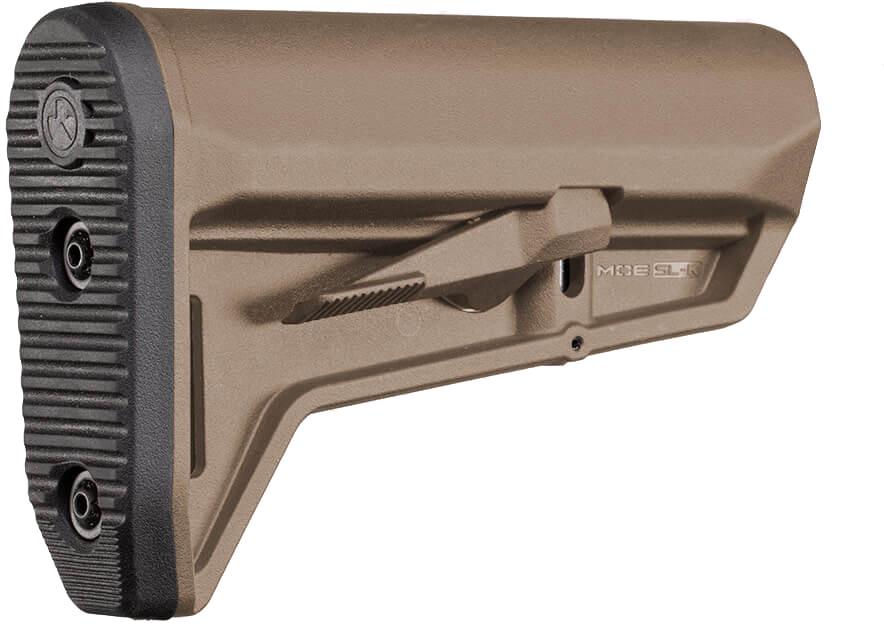 Приклад Magpul MOE SL-K Mil-Spec на трубу AR15 fde (94749) - фото 2 Приклад Magpul MOE SL-K Mil-Spec на трубу AR15 fde (94749) - фото 2