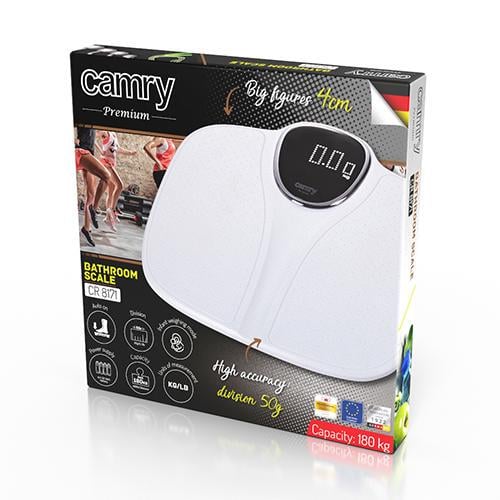 Весы напольные Camry CR 8171 до 180 кг white - фото 4 Весы напольные Camry CR 8171 до 180 кг white - фото 4