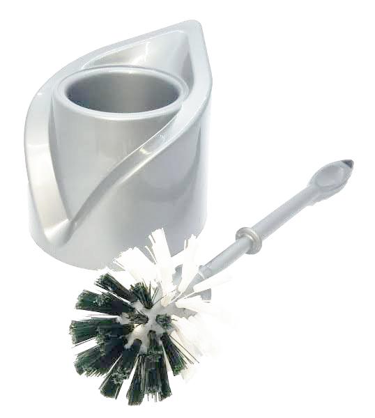 Йоржик туалетний з підставкою PlastArt Білий (MUP-BA-325-WHITE)