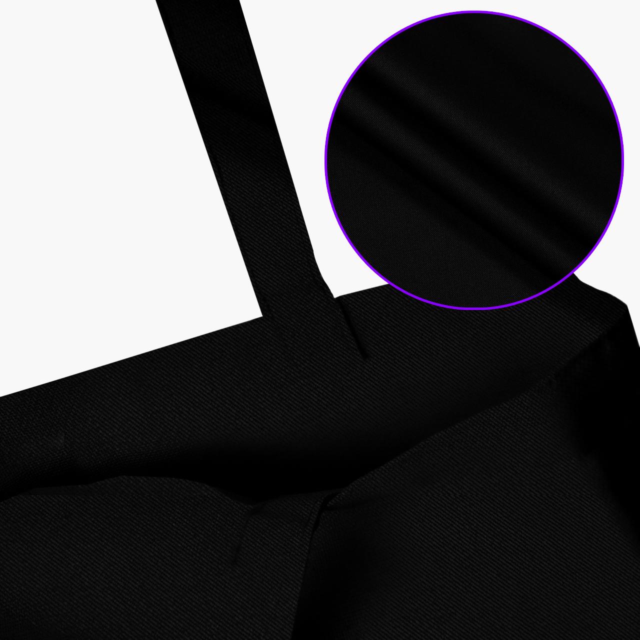 Сумка еко "Підтримую Україну" Чорний (9227-3681-3) - фото 6