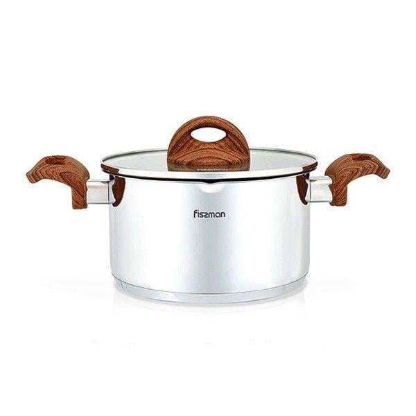 Кастрюля с крышкой Fissman Altea 3,1 л (516x8)