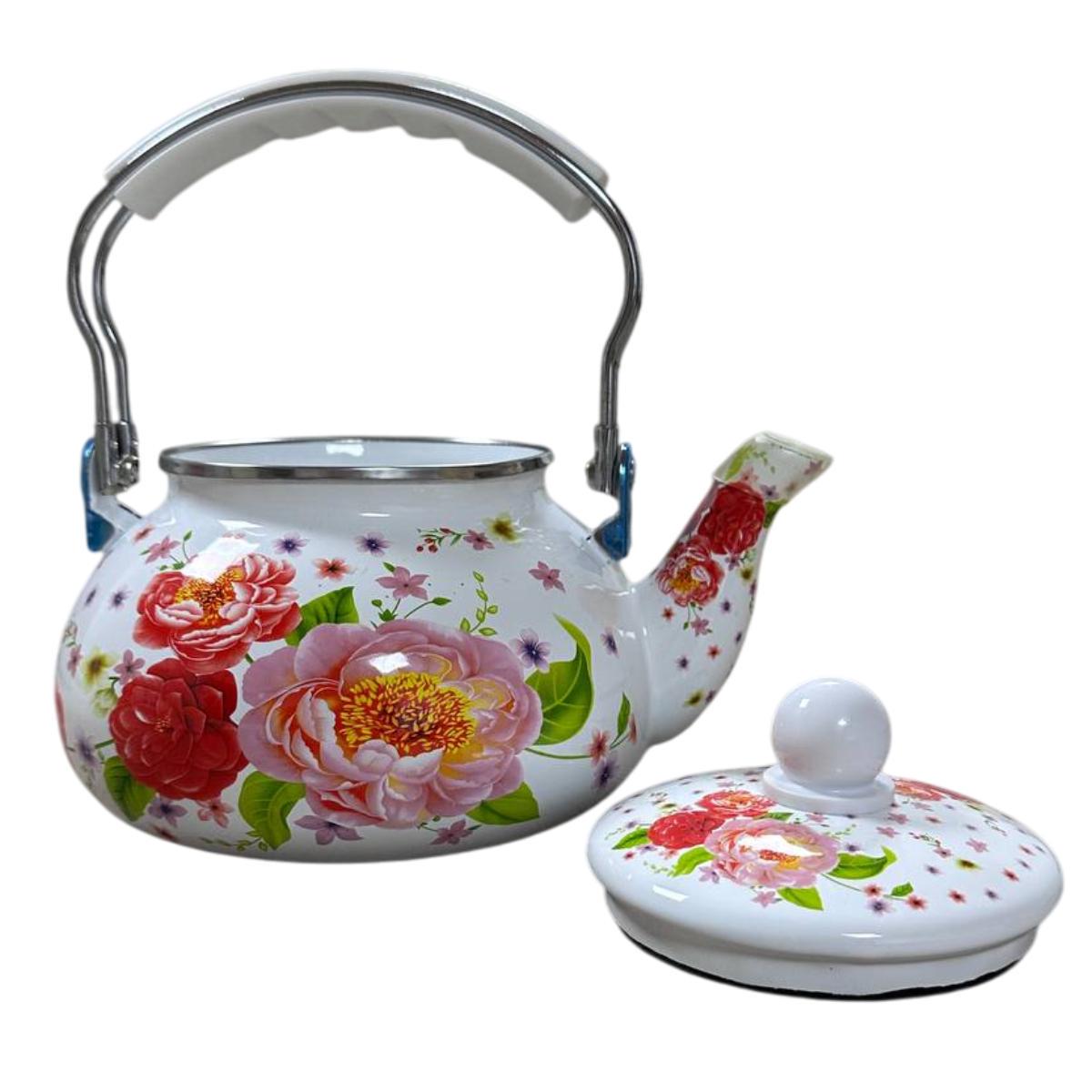 Чайник эмалированный A-PLUS 2,5 л (0964) - фото 4 Чайник эмалированный A-PLUS 2,5 л (0964) - фото 4