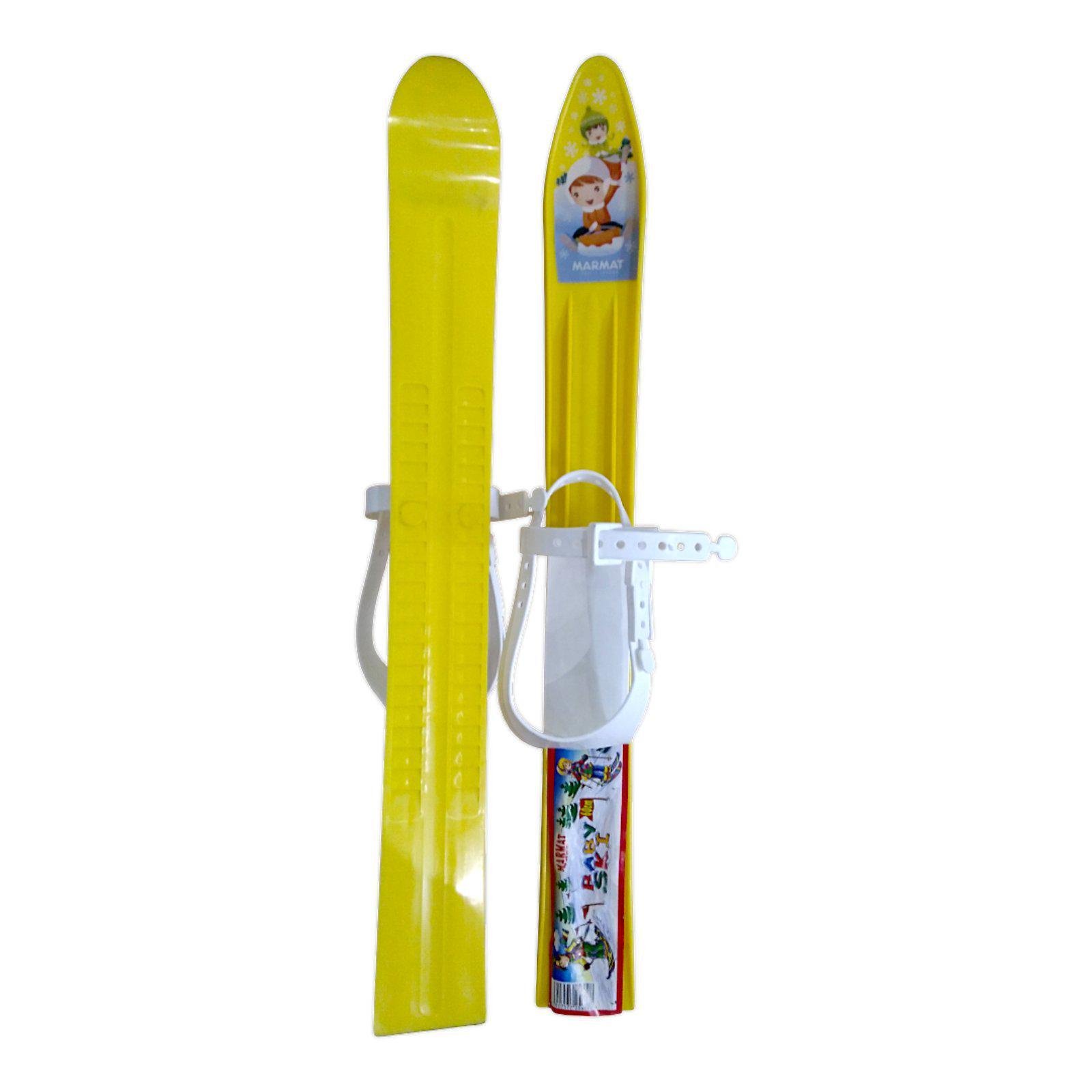 Набор лыжный детский Marmat 60 см Желтый (16935) - фото 3 Набор лыжный детский Marmat 60 см Желтый (16935) - фото 3