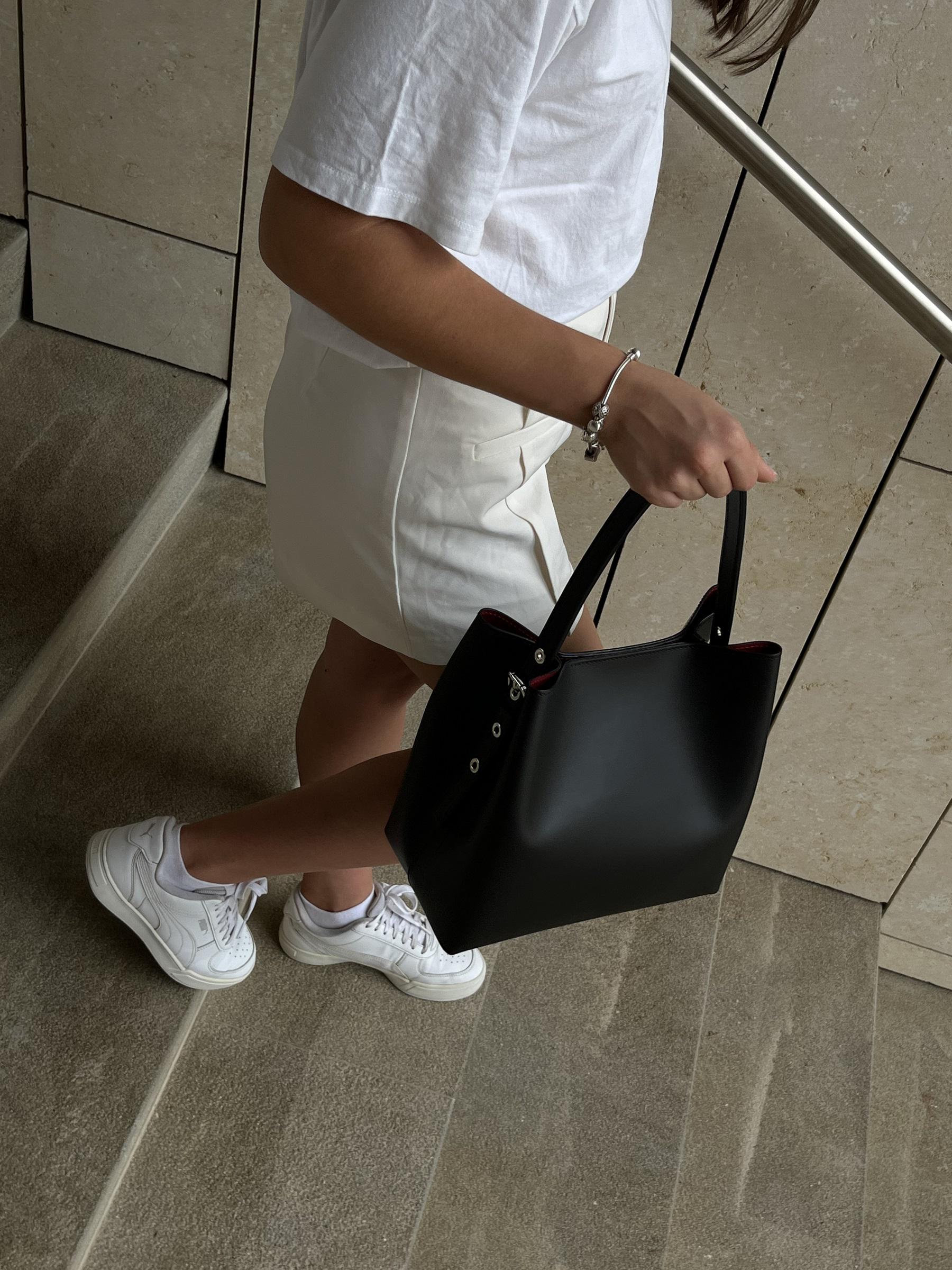 Сумка женская из натуральной кожи Черный (IT-1000) - фото 5 Сумка женская из натуральной кожи Черный (IT-1000) - фото 5