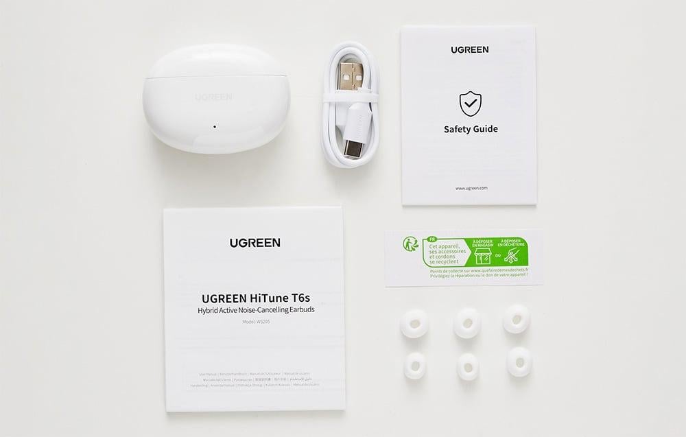 Навушники бездротові Ugreen Hi-Res Audio LDAC до 30 годин Білий (29516648) - фото 4 Навушники бездротові Ugreen Hi-Res Audio LDAC до 30 годин Білий (29516648) - фото 4