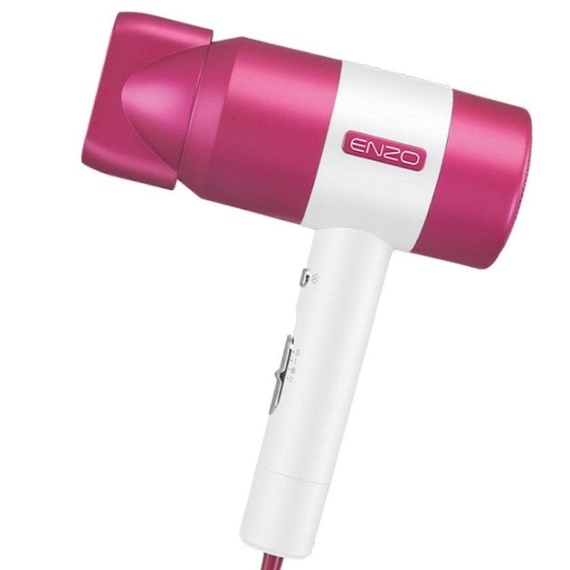 Фен ENZO для сушіння волосся з плойками та щіткою (EN-139) - фото 4 Фен ENZO для сушіння волосся з плойками та щіткою (EN-139) - фото 4