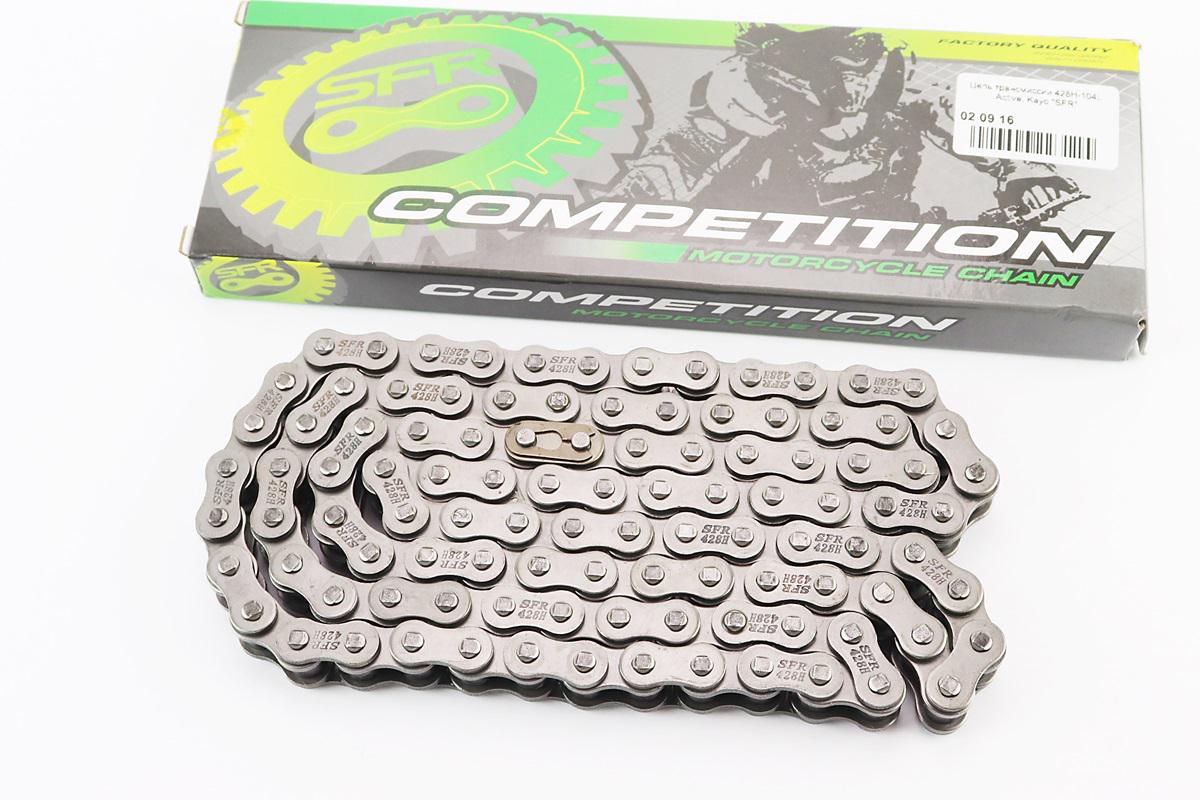 Ланцюг приводу колеса до мотоцикла Viper-125-150J 428H 104 ланки (501388)