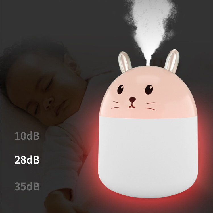 Увлажнитель воздуха 3в1 Humidifier LED Котик детский - фото 14