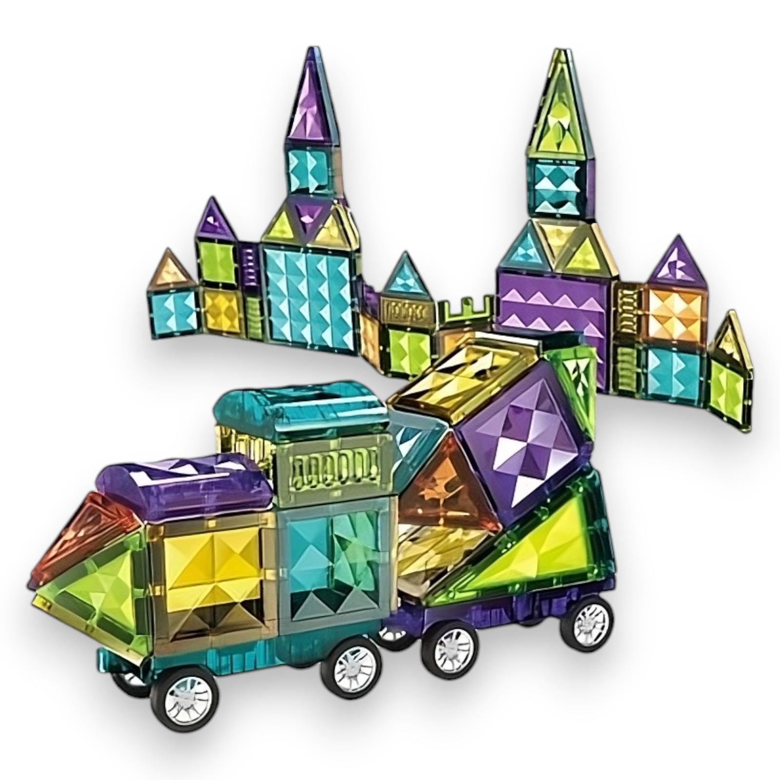 Конструктор детский магнитный 9959 B 3D фигуры с объемными элементами (29272372)