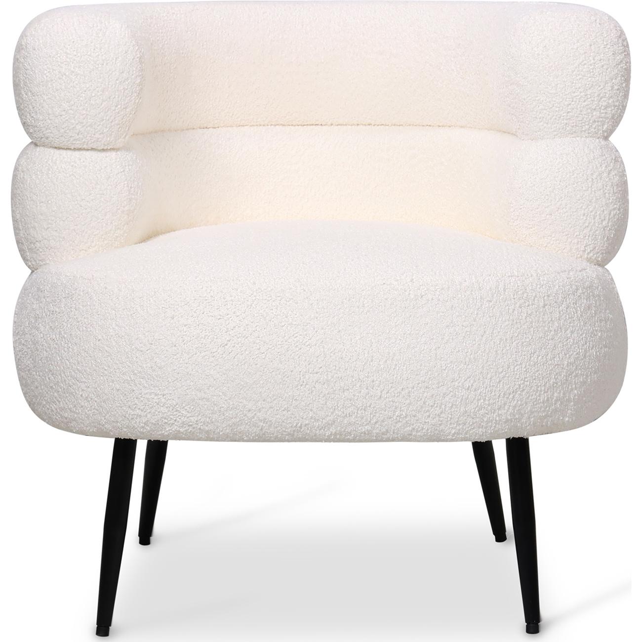 Крісло з підлокітниками Dualis Natural boucle (16086)