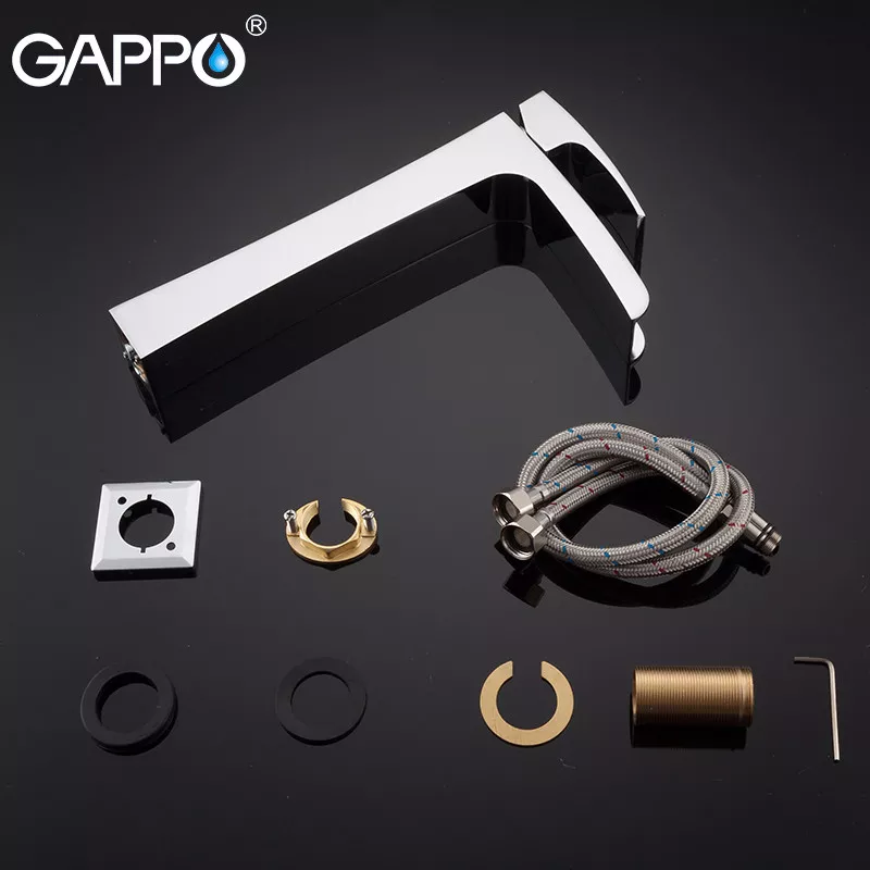 Смеситель для умывальника Gappo G1007-21 Хром (1033995) - фото 5 Смеситель для умывальника Gappo G1007-21 Хром (1033995) - фото 5