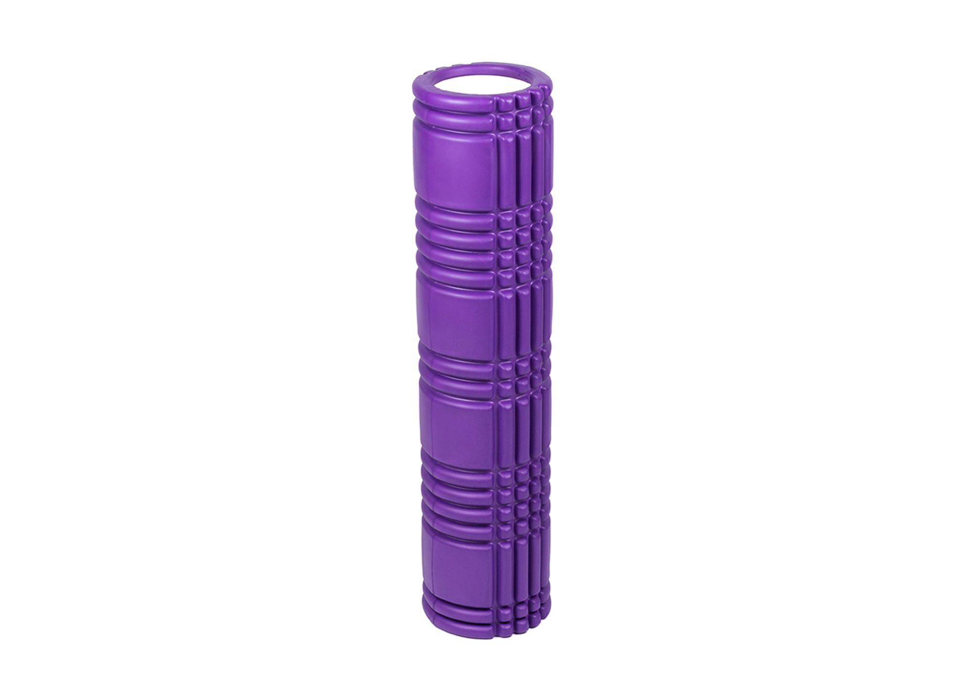 Масажний ролик EasyFit Grid Roller v3.0 60 см Фіолетовий (EF-GR3.0Pu) - фото 2