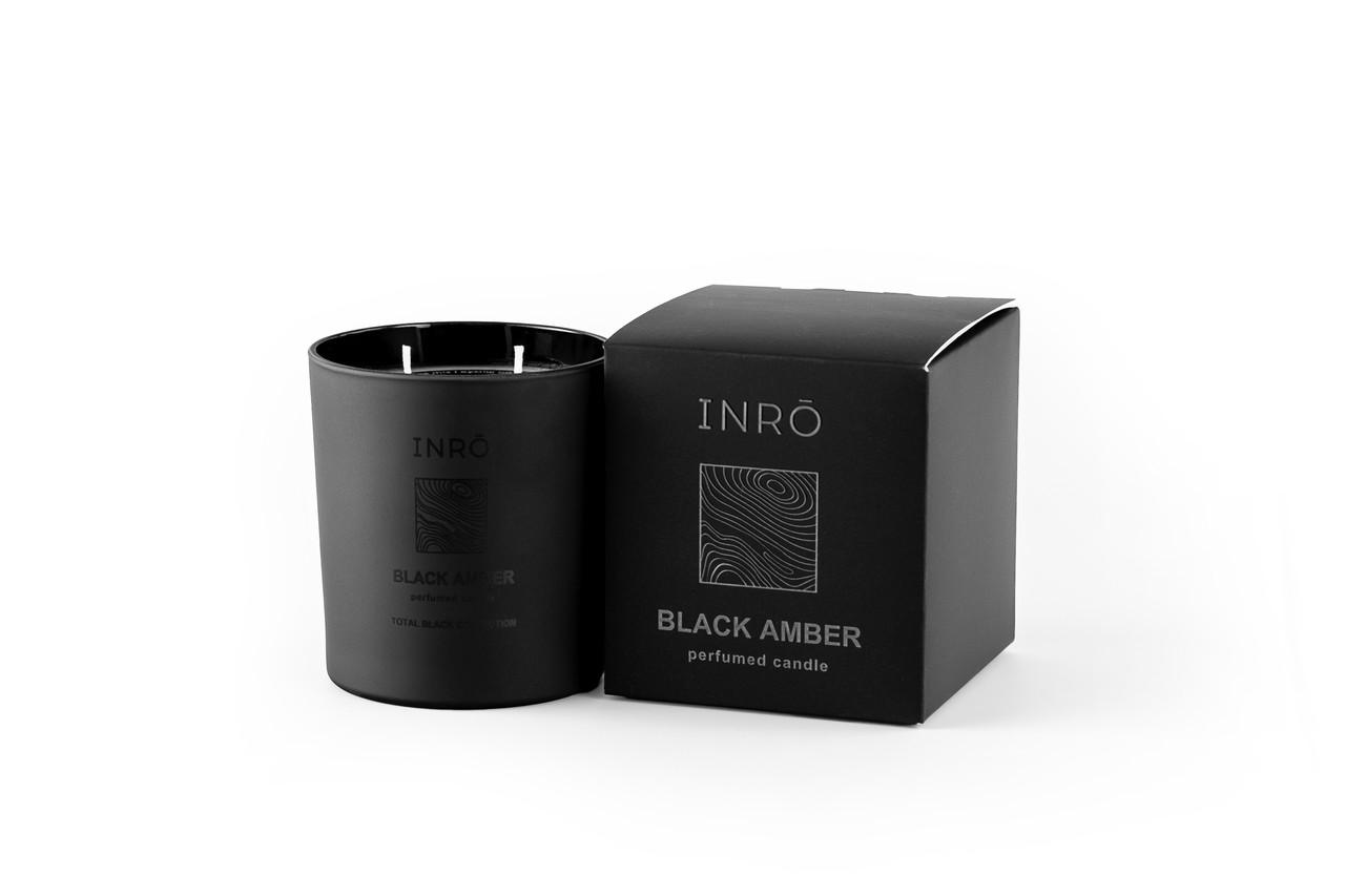 Свеча парфюмерная Black Amber 250 мл - фото 1